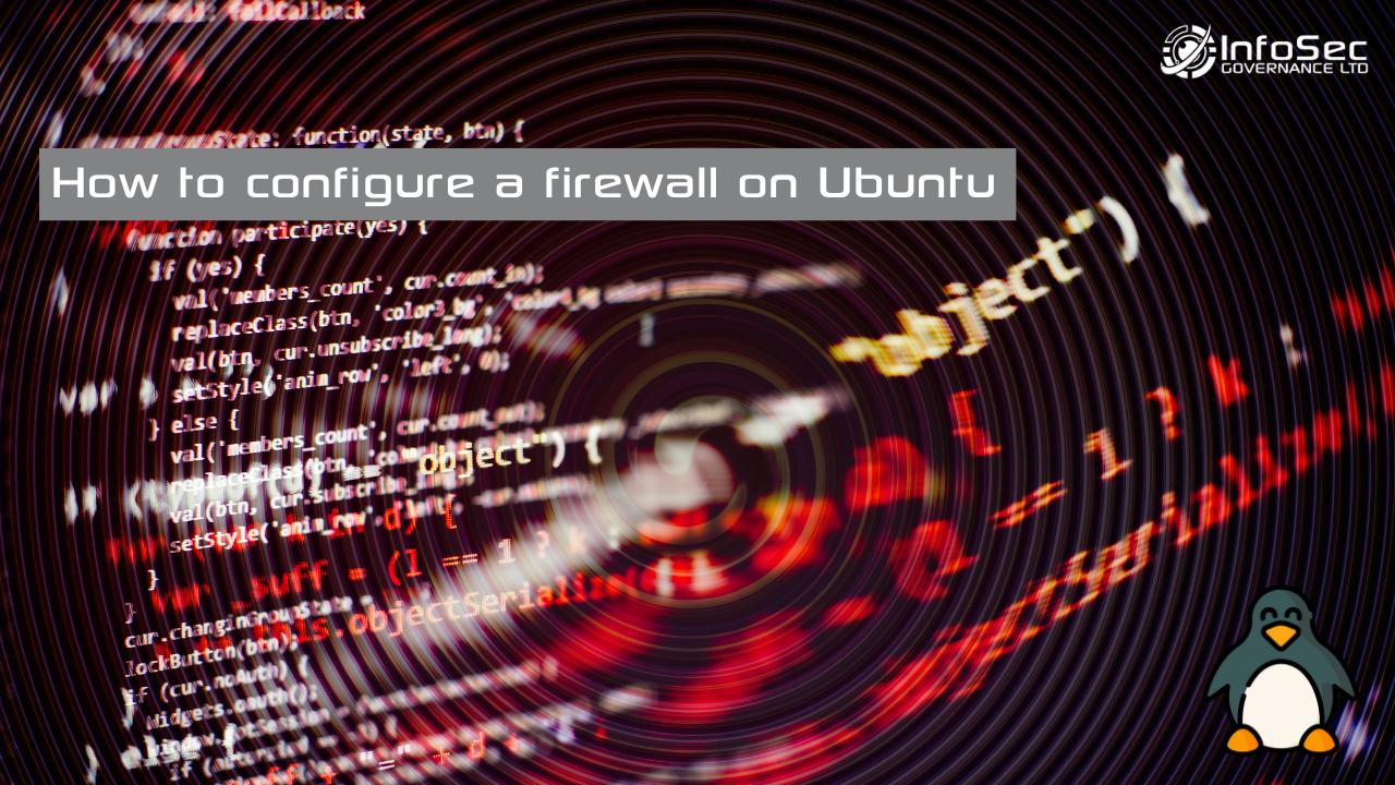 How to configure a firewall on Ubuntu?