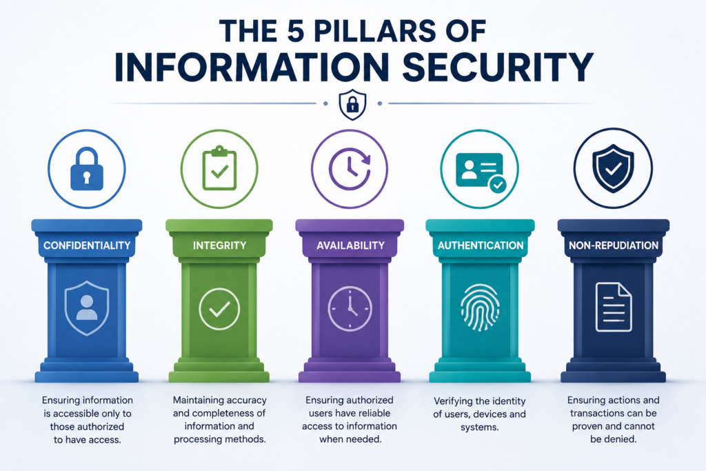 isg 5 pillars of infosec