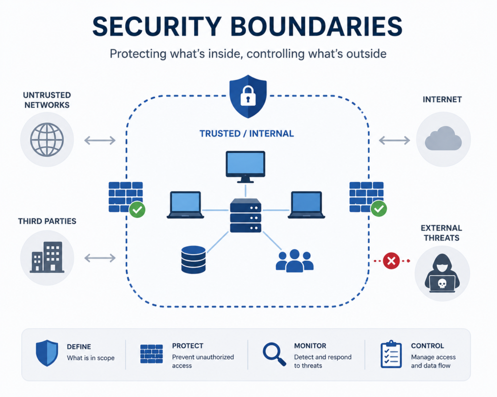 isg security boundaries