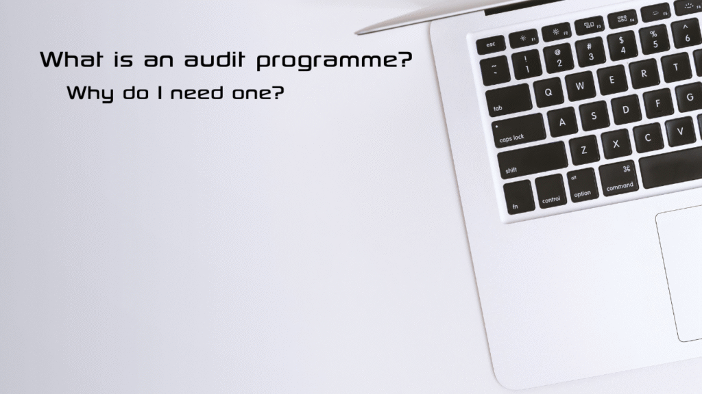 What is an audit programme?